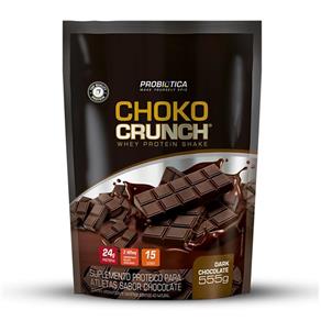 Choko Crunch Whey Protein 555g Dark Chocolate Probiotica - Chocolate - 552 G