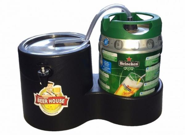 Chopeira Magic Beer para Barril Heineken Kaizer e Barril Normal de 5 Litros - Mariz
