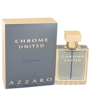Chrome United Eau de Toilette Spray Perfume Masculino 50 ML-Azzaro