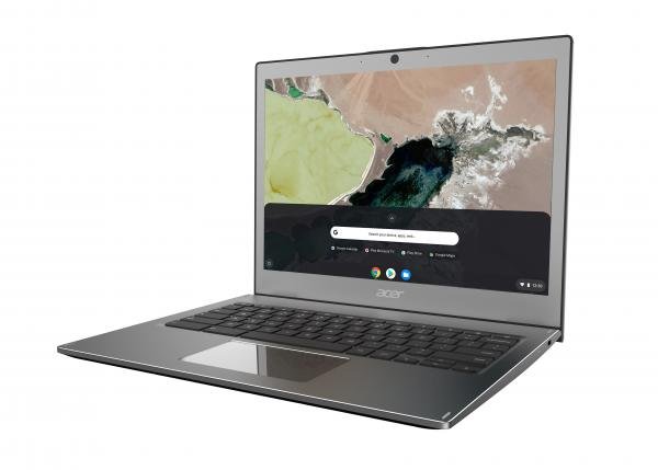 Chromebook 13 Acer CB713-1W-56VY Intel Core I5-8250U 8GB RAM 64 EMMC Tela de 13.5” HD Chrome OS