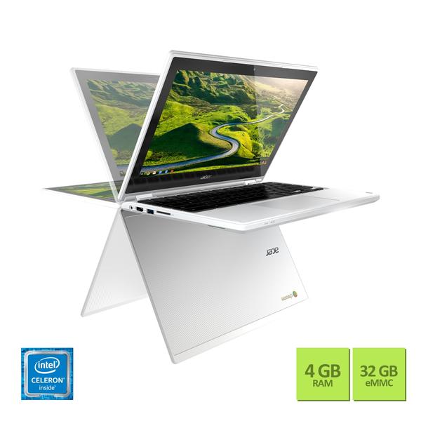 Chromebook Acer CB5-132T-C9F1 Intel Celeron Quad Core 4GB 32 EMMC