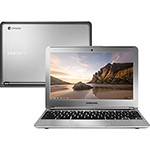 Chromebook Samsung Exynos 5 Dual Core 2GB 16GB Tela LED 11.6'' Google Chrome - Prata
