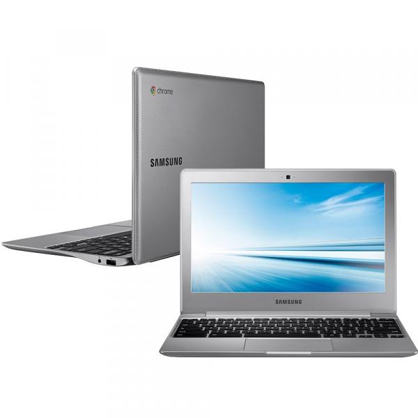 Chromebook 2 Samsung - Prata, Intel Celeron N2840, Tela 11.6", SSD 16GB, RAM 2GB, Google Chrome OS - Samsung