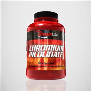 Chromium Picolinate - VitaminLife - Sem Sabor - 90 Cápsulas