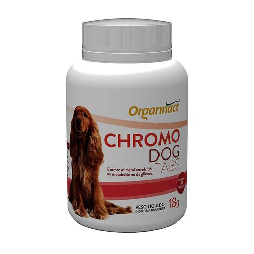 Chromo Dog Tabs Organnact 18 G - 30 Tabletes
