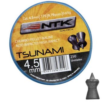 Chumbinho NTK Tsunami 4,5mm (.177) 250 Un