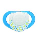 Chupeta Compact Azul Silicone Chicco Tamanho 2 (6-12M)