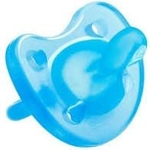 Chupeta de Silicone Physio Soft Azul Tamanho 1 (0-6m) Chicco