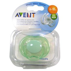 Chupeta Freeflow Bpa Verde (6-18 Meses) - Philips Avent