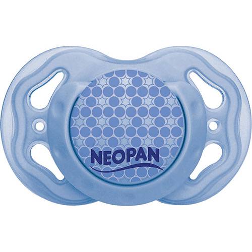 Chupeta Neopan Neotop Soft Ortodôntica Nº 1 - Azul