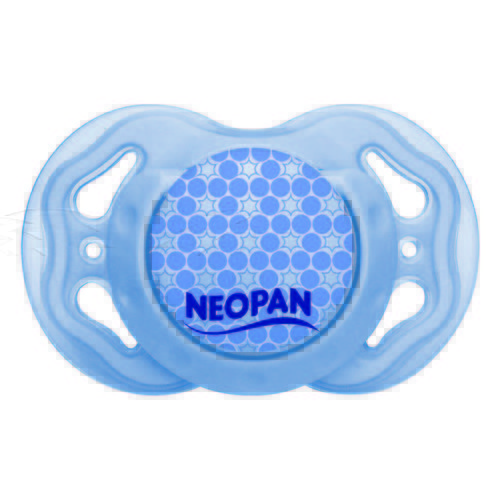 Chupeta Neotop Soft Orto Nº 1 Azul - Neopan