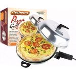 Churrasqueira e Forno Pizza Grill Elétrico 2 em 1 com Tampa e Forma Redonda 220v Cotherm 1152