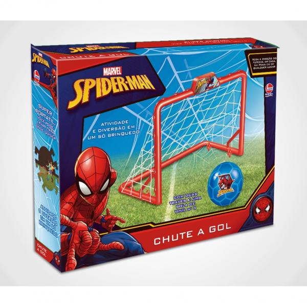 Chute a Gol Homem Aranha - Lider Brinquedos