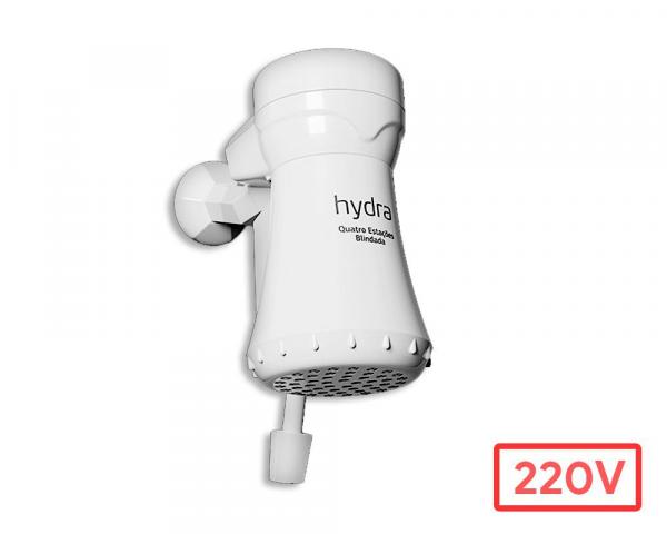 Chuveira Ducha Eletrônica - Branco - 4 Estações Blindada - Hydra