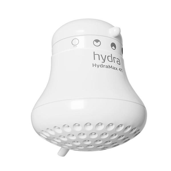 Chuveiro Eletrônico Hydramax Branco 4 Temperaturas 5500W 127V Hydra