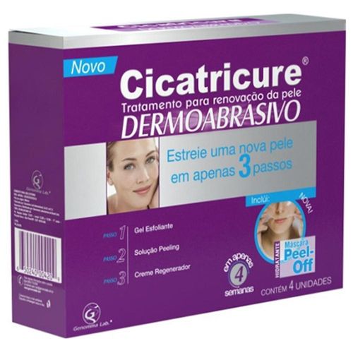 Cicatricure Dermoabrasivo Kit de Tratamento para Renovação da Pele