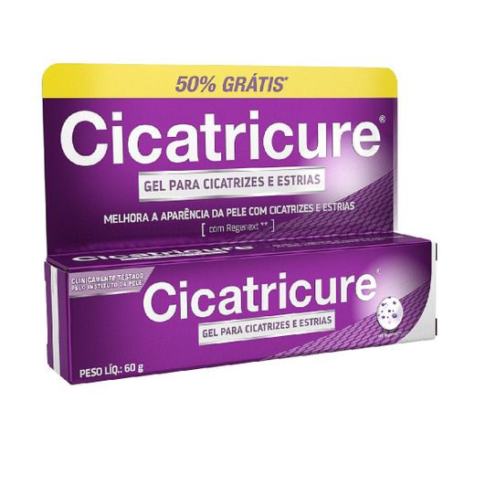 Cicatricure Gel para Cicatrizes e Estrias 60g