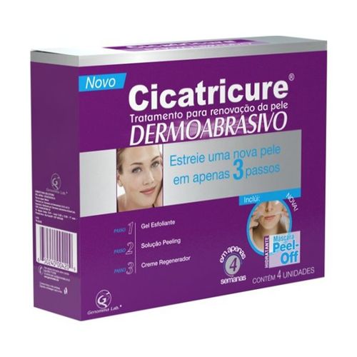 Cicatricure Kit de Tratamento Facial Dermoabrasivo - 4un