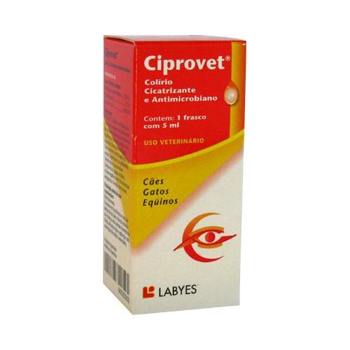 Ciprovet Colírio 5mL - Labyes