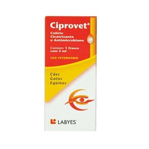 Ciprovet Colírio Labyes Antibacteriano - 5ml