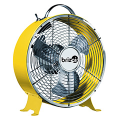 Circulador Brizair Pali 2 Velocidades Amarelo