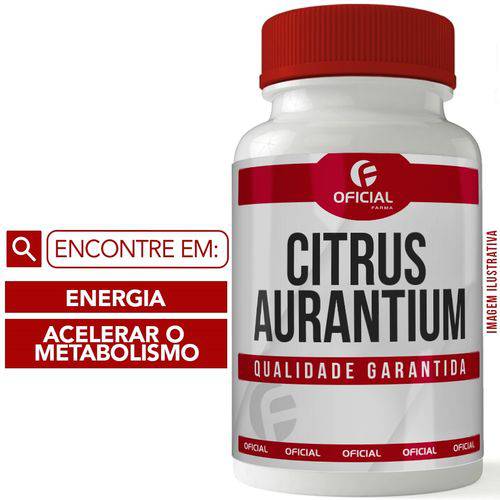 Citrus Aurantium 500mg 60 Cápsulas - Of