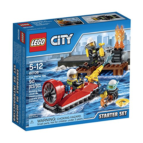 City - Conjunto Iniciação para Combate ao Fogo Lego 60106