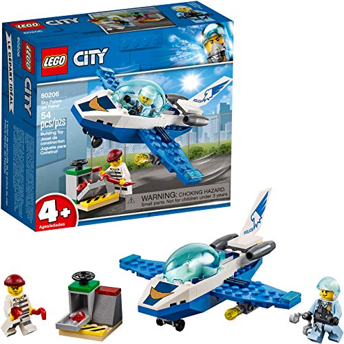 City Polícia Aérea Jato-Patrulha, Lego, Multicor