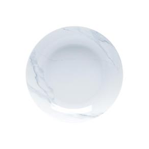 Cj 6 Pratos de Sopa Porcelana Marble - F9-17310 - BRANCO