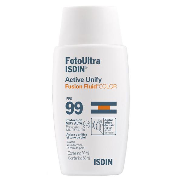 Clareador Facial Isdin - FotoUltra Active Unify Fusion Fluid Color FPS 99