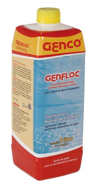 Clarificante Auxiliar de Filtração Genfloc 1 L - Genco