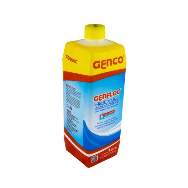 Clarificante Auxiliar de Filtração Genfloc 1L - Genco