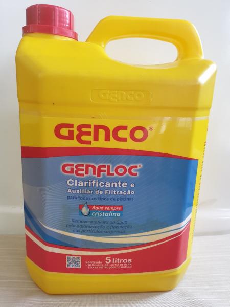 Clarificante e Alxiliar de Filtração Genfloc Genco 5 L