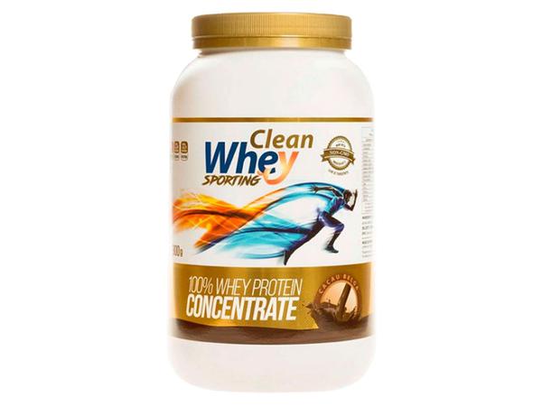 Clean Whey Concentrada 900g Cacau Belga - Glanbia