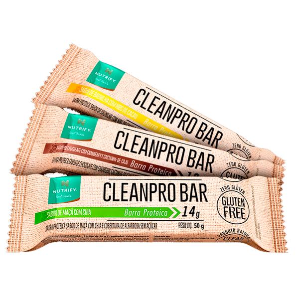 CleanPro Bar 10 Unidades Nutrify - IntegralMédica