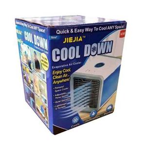 Climatizador Luminaria Agua Ar Ventilador Gelado Cool Cooler