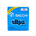 Clips Galvanizados 4/0 Bacchi com 100 Grampos