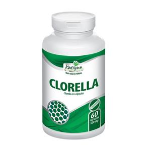 Clorella 500mg Sem Sabor 60 Cápsulas