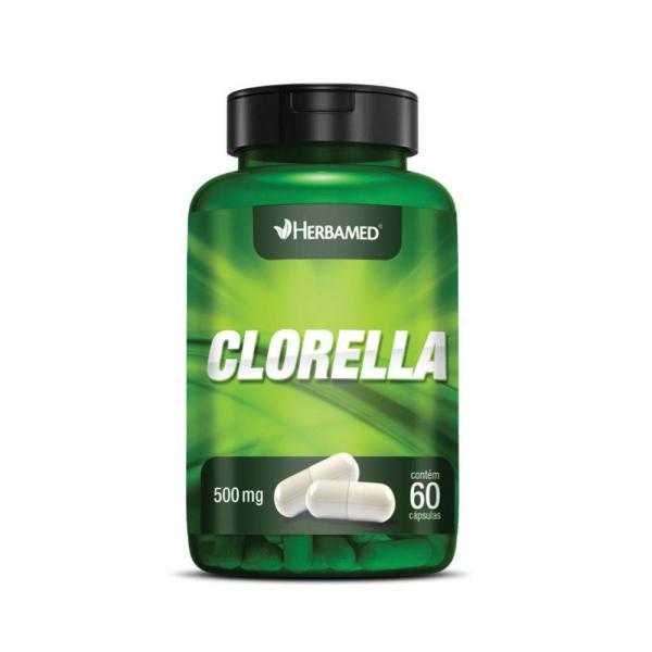 Clorella 60 Cápsulas 500Mg Herbamed