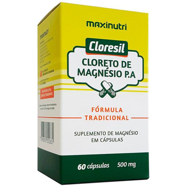 Cloresil Cloreto de Magnésio 500mg Maxinutri
