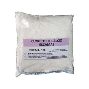 Cloreto de Cálcio Escamas 1000 Grs Quimidrol