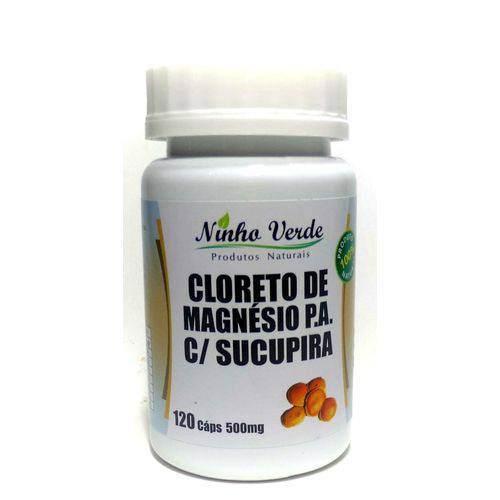 Cloreto de Magnésio com Sucupira - 120 Cápsulas