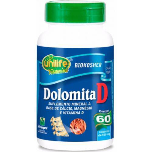 Dolomita com Vitamina D 60 Cápsulas