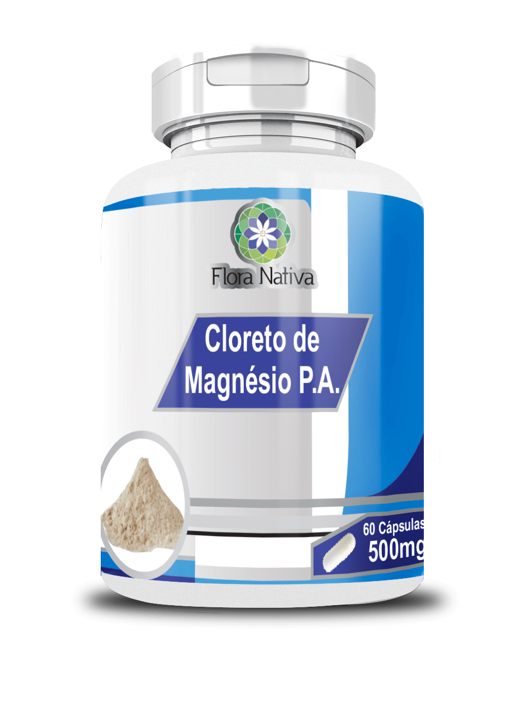 Cloreto de Magnesio P.A 60 Cápsulas