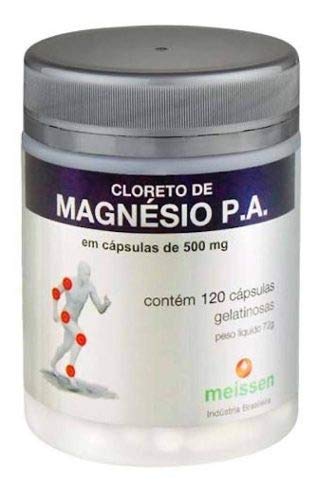 Cloreto de Magnésio Pa - 500mg - 120 Caps Vegetais - Meissen