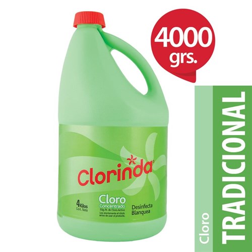 Cloro Concentrado Clorinda 4 Kg