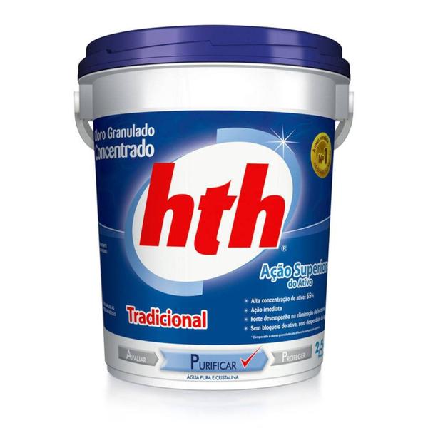 Cloro Concentrado Tradicional - HTH 2,5Kg
