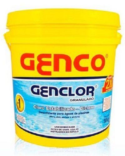 Cloro Granulado Genclor 10 Kg - Genco