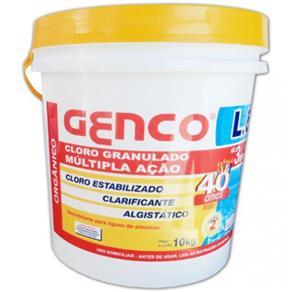 Cloro Granulado - Genco - 3 em 1 - Balde 10 Kg
