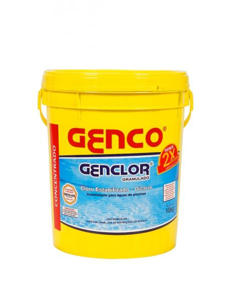 Cloro Granulado Genco Estabilizado Genclor- 10kg